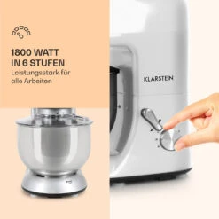 Lucia Küchenmaschine 3-in-1 2000 W / 2,7 PS 5 Ltr Edelstahl BPA-frei 10 Lucia Küchenmaschine 3-in-1 2000 W / 2,7 PS 5 Ltr Edelstahl BPA-frei -Warmekuche Pro Geschaft 10006255 de 0003 logo