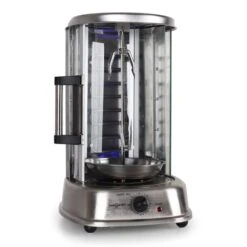 Kebap Master Pro Vertikalgrill 1500W Edelstahl Inkl. Spieß Set -Warmekuche Pro Geschaft 10009355 yy 0005 titel offen oneconcept vertikalgrill