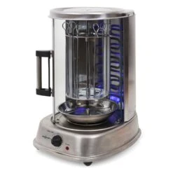 Kebap Master Pro Vertikalgrill 1500W Edelstahl Inkl. Spieß Set -Warmekuche Pro Geschaft 10009355 yy 0006 detail oneconcept vertikalgrill