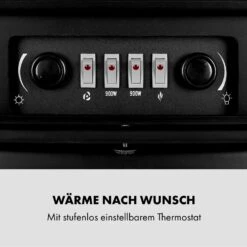 St. Moritz Elektrischer Kamin Elektrokamin Heizlüfter 2 Heizstufen 1650W/1850W Flammenillusion Rauchfrei 11 St. Moritz Elektrischer Kamin Elektrokamin Heizlüfter 2 Heizstufen 1650W/1850W Flammenillusion Rauchfrei -Warmekuche Pro Geschaft 10012128 de 0004 logo