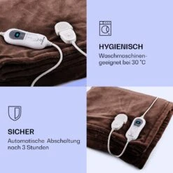 Dr. Watson XL Heizdecke 120W 3 Temperaturstufen 180x130 Cm Bedienteil 8 Dr. Watson XL Heizdecke 120W 3 Temperaturstufen 180x130 Cm Bedienteil -Warmekuche Pro Geschaft 10024005 de 0004 logo