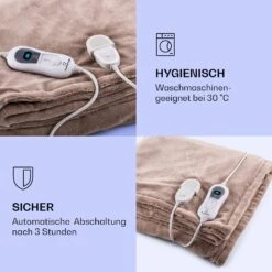 Dr. Watson XL Heizdecke 120 W 3 Stufen 180 X 130 Cm Bedienteil 8 Dr. Watson XL Heizdecke 120 W 3 Stufen 180 X 130 Cm Bedienteil -Warmekuche Pro Geschaft 10024006 de 0004 logo