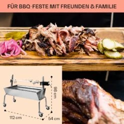 Sauenland Spanferkelgrill Mit Elektromotor Drehspieß 11 Sauenland Spanferkelgrill Mit Elektromotor Drehspieß -Warmekuche Pro Geschaft 10026798 de 0006 usp
