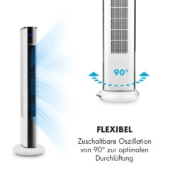 Skyscraper 3G Turmventilator 48W 1.633 M³/h Fernbedienung -Warmekuche Pro Geschaft 10027939 de 0006 logo