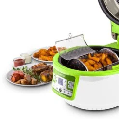 VitAir Turbo Heißluftfritteuse Grün-weiß 1400W Grillen Backen 9l 20 VitAir Turbo Heißluftfritteuse Grün-weiß 1400W Grillen Backen 9l -Warmekuche Pro Geschaft 10028288 yy 0010 ambient klarstein vitair heissluft frieteuse