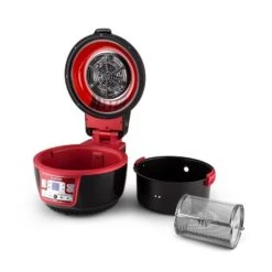 VitAir Turbo Heißluftfritteuse Rot-schwarz 1400W Grillen Backen 9l 18 VitAir Turbo Heißluftfritteuse Rot-schwarz 1400W Grillen Backen 9l -Warmekuche Pro Geschaft 10028289 yy 0008 titel Klarstein VitAir Heissluftfritteuse