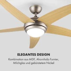 Bolero 2-in-1-Deckenventilator Leuchte 55W 10212m³/h Fernbedienung -Warmekuche Pro Geschaft 10028291 de 0006 logo