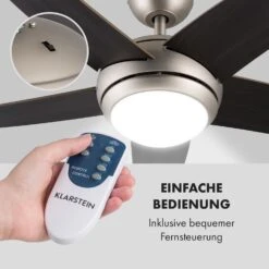 Bolero 2-in-1-Deckenventilator Leuchte 55W 10212 M³/h Fernbedienung -Warmekuche Pro Geschaft 10028292 de 0003 logo