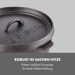 Hotrod 85 Dutch Oven BBQ-Topf 9 Qt / 8,5 Liter Gusseisen Schwarz 11 Hotrod 85 Dutch Oven BBQ-Topf 9 Qt / 8,5 Liter Gusseisen Schwarz -Warmekuche Pro Geschaft 10029167 de 0004 logo