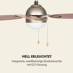 Valderama Deckenventilator & Lampe Ø 42" (107 Cm ) 7480 M³/h 55 DB -Warmekuche Pro Geschaft 10029347 de 0003 logo