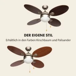Valderama Deckenventilator & Lampe Ø 42" (107 Cm ) 7480 M³/h 55 DB -Warmekuche Pro Geschaft 10029347 de 0007 logo