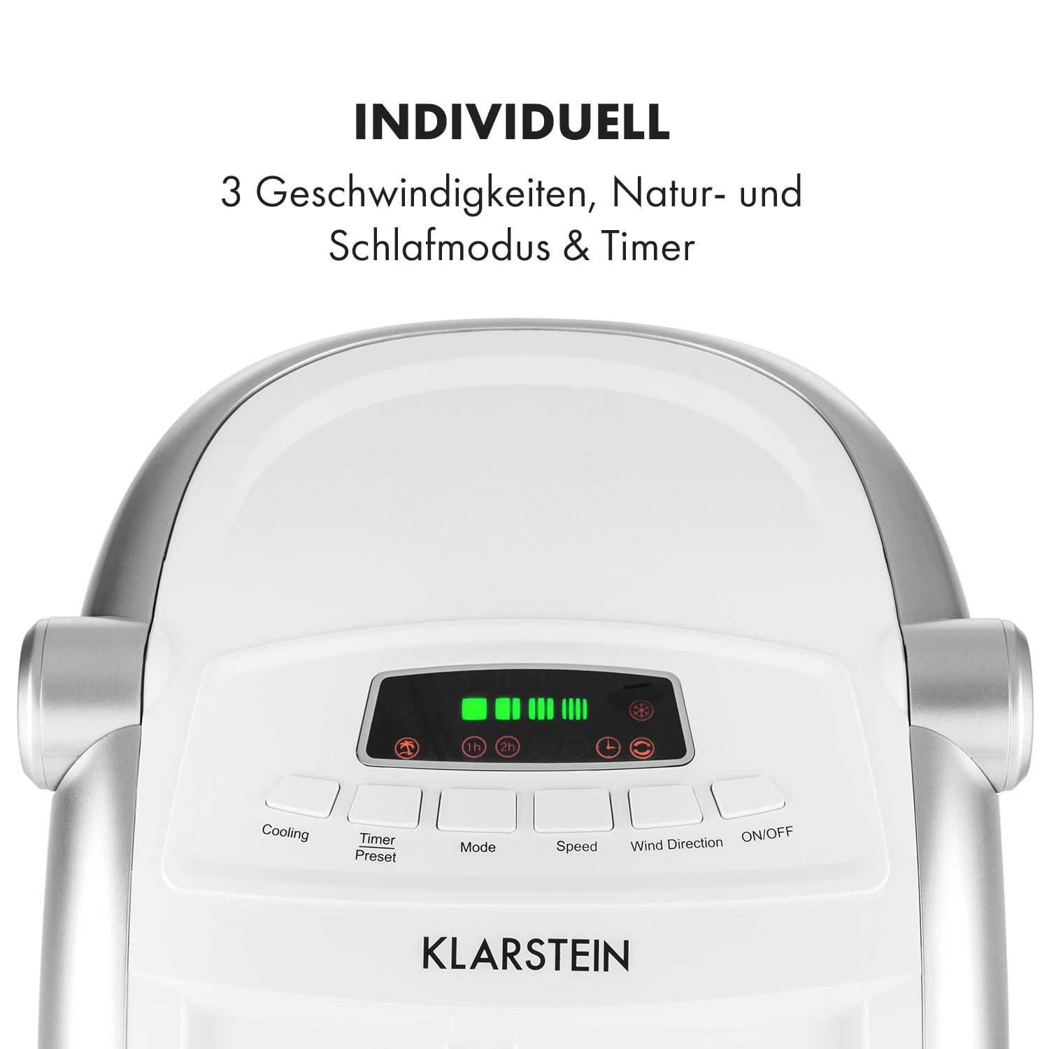 Maxfresh Ventilator Luftkühler 4-in-1 6L-Wassertank 55W Timer-Funktion 7 Maxfresh Ventilator Luftkühler 4-in-1 6L-Wassertank 55W Timer-Funktion – Bild 7