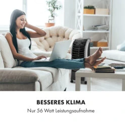 Maxfresh Ventilator Luftkühler 4-in-1-Funktion 6L-Tank 55W Timer -Warmekuche Pro Geschaft 10029394 de 0004 logo