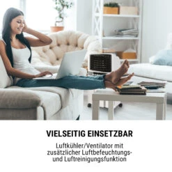 Baltic Blue 3-in-1 Luftkühler 360 M³/h 65 W 6 Ltr Fernbedienung Mobil -Warmekuche Pro Geschaft 10029734 de 0004 logo