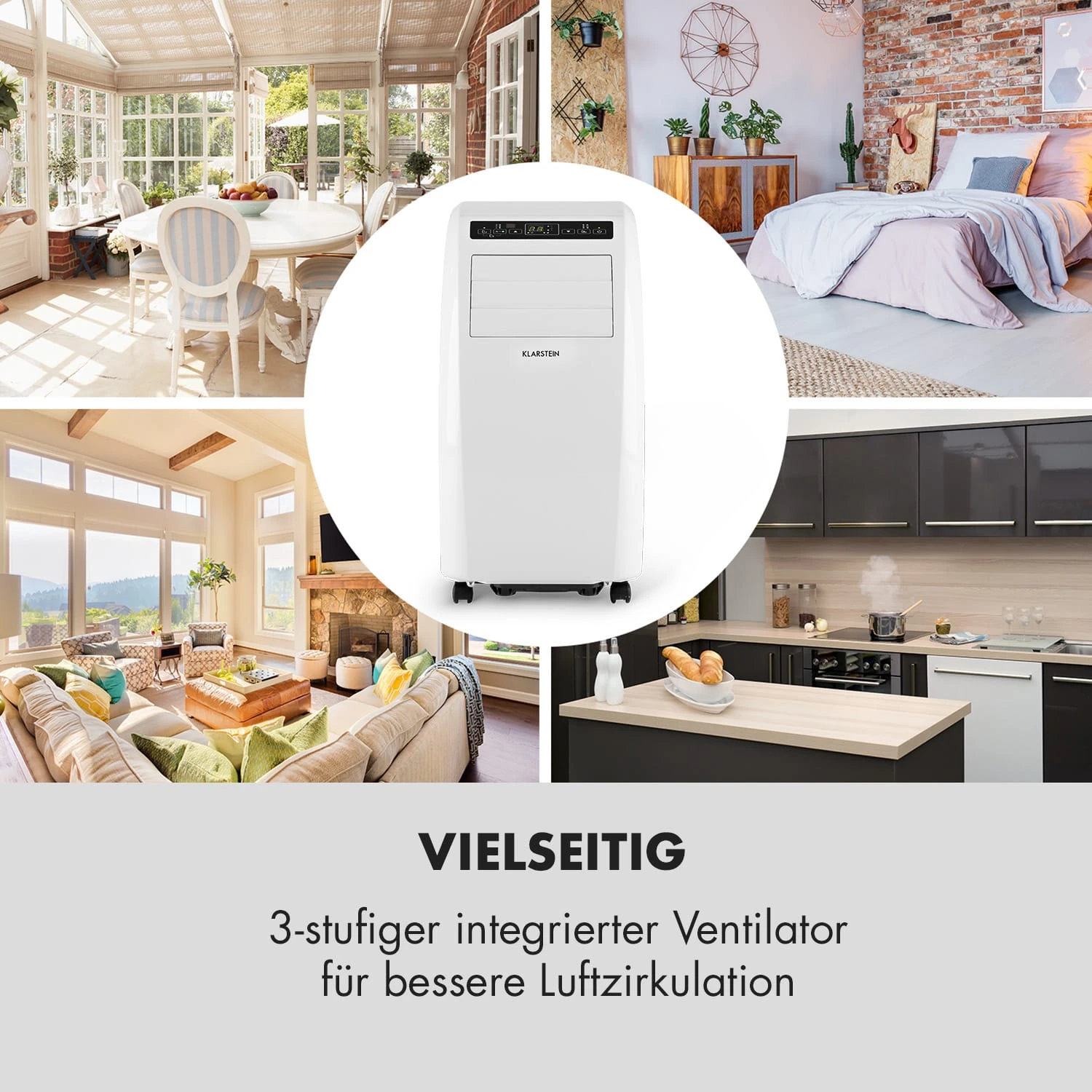 Metrobreeze Rom Klimaanlage 10.000 BTU/3,0 KW EEC A+ 7 Metrobreeze Rom Klimaanlage 10.000 BTU/3,0 KW EEC A+ – Bild 7