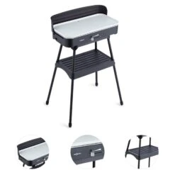 Porterhouse Elektrogrill Tischgrill 2200 W Keramikbeschichtung -Warmekuche Pro Geschaft 10030028 yy 0003 detail oneConcept Porterhouse Elektrogrill 2200W Keramik