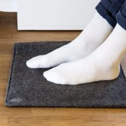 Magic Carpet Heizteppich Mit 3 Temperaturstufen 100 W Anthrazit -Warmekuche Pro Geschaft 10030302 yy 0004 logo oneConcept Magic Carpet Heizteppich reedit