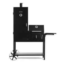Fleischbrocken Holzkohlegrill Smoker Räucherofen BBQ-Grill Schwarz -Warmekuche Pro Geschaft 10030554 yy 0004 detail Professional charcoal grill and smoker
