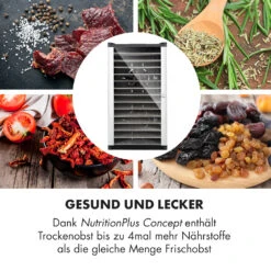 Fruit Jerky 14 Dörrautomat 1000W 30 Bis 70 °C 14 Etagen LC-Display -Warmekuche Pro Geschaft 10031317 de 0005 logo