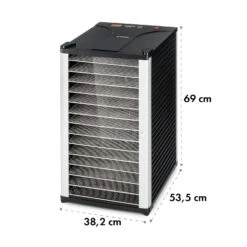 Fruit Jerky 14 Dörrautomat 1000W 30 Bis 70 °C 14 Etagen LC-Display -Warmekuche Pro Geschaft 10031317 yy 0007 logo