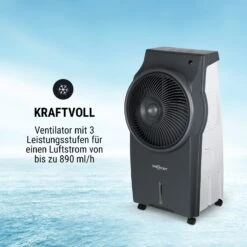 Kingcool 4-in-1 Luftkühler 2340 M³/h 95 W 8 Ltr Mobil Fernbedienung -Warmekuche Pro Geschaft 10031342 de 0003 usp