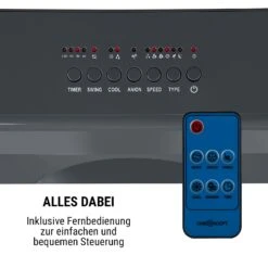 Kingcool 4-in-1 Luftkühler 2340 M³/h 95 W 8 Ltr Mobil Fernbedienung -Warmekuche Pro Geschaft 10031342 de 0005 usp