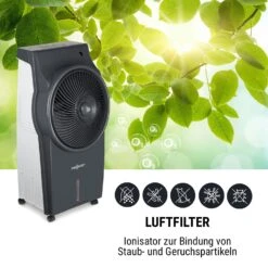 Kingcool 4-in-1 Luftkühler 2340 M³/h 95 W 8 Ltr Mobil Fernbedienung -Warmekuche Pro Geschaft 10031342 de 0006 usp