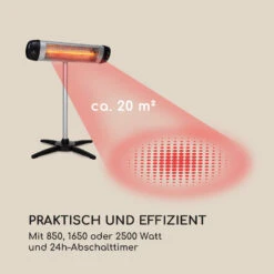 Rising Sun Infrarot-Heizstrahler 3 Leistungsstufen 850/1650/2500W IP34 -Warmekuche Pro Geschaft 10031346 de 0006 logo