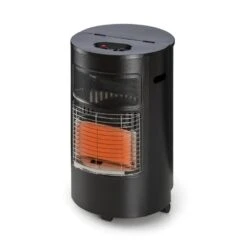 Bonaparte Gasheizgerät 4200 W Elektrische Zündung Gasflaschen 15 Kg -Warmekuche Pro Geschaft 10031443 yy 0008 front Cylindrical Infrared Gas Heater