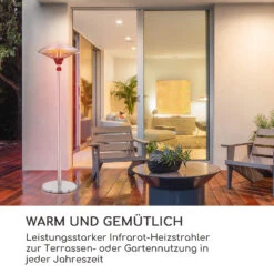 Heat Guard Infrarot-Heizstrahler IP44 Höhenverstellbar IR 2100W -Warmekuche Pro Geschaft 10031444 de 0003 logo