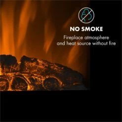 Lausanne Vertical Elektrischer Kamin 1000/2000 W Fernbedienung Dimmer -Warmekuche Pro Geschaft 10031556 yy 0005 logo Klarstein Lausanne Vertical Elektrischer Kamin reedit