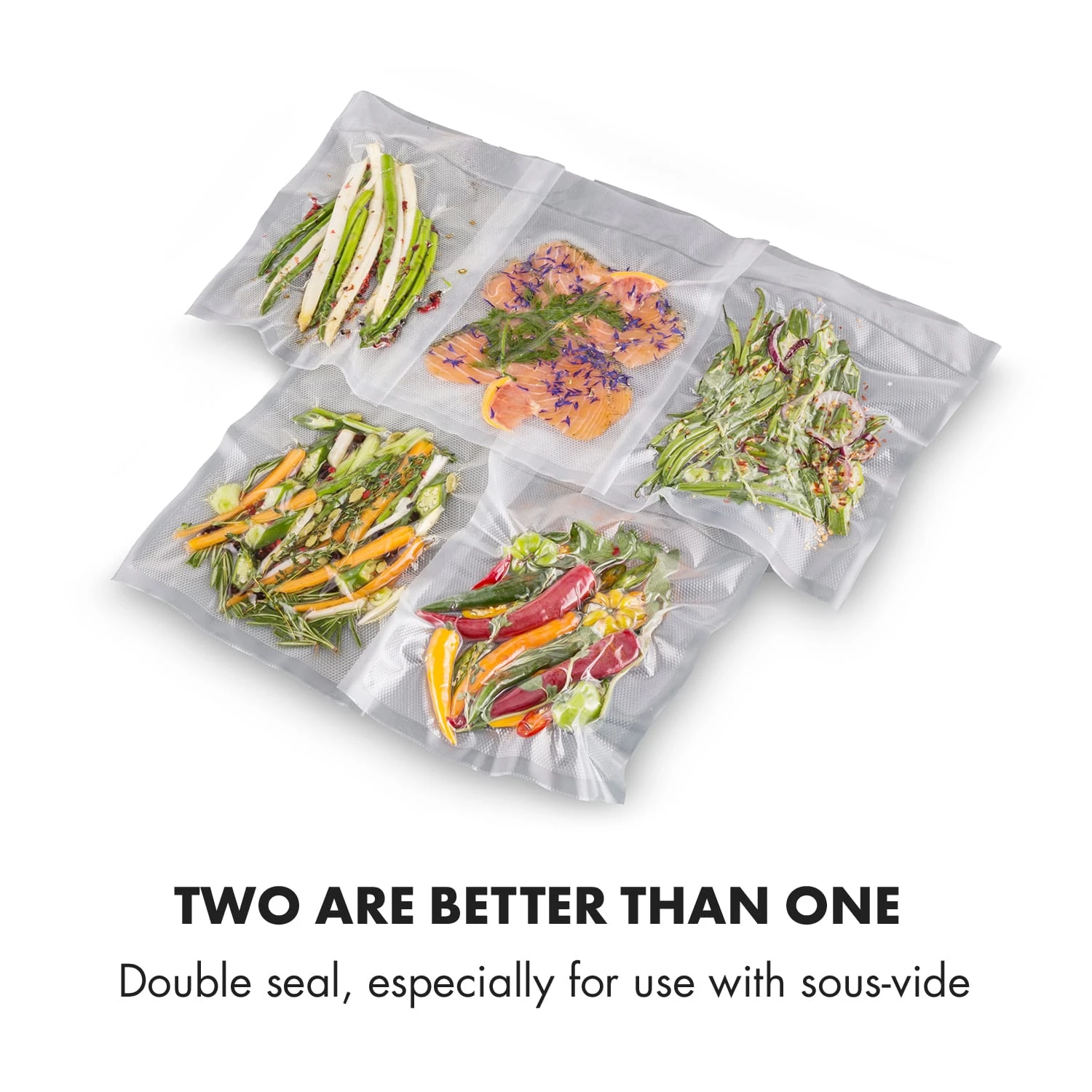 FoodLocker Slim Vakuumierer 130W Doppelte Schweißnaht 7 FoodLocker Slim Vakuumierer 130W Doppelte Schweißnaht – Bild 7