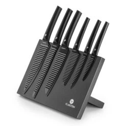 Kissaki Messerset Magnetisch Antihaftversiegelung Wellenform Schwarz -Warmekuche Pro Geschaft 10031844 yy 0006 logo