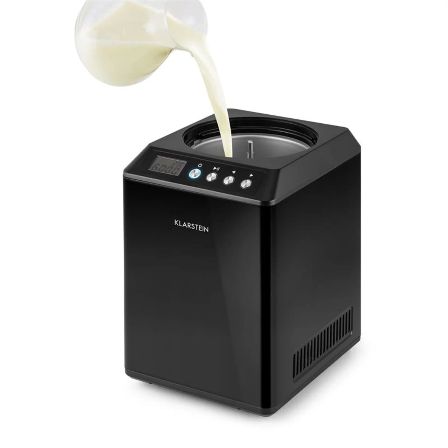 Vanilly Sky Family Eiscremebereiter Frozen Yoghurt 250W 2,5l Schwarz 5 Vanilly Sky Family Eiscremebereiter Frozen Yoghurt 250W 2,5l Schwarz – Bild 5