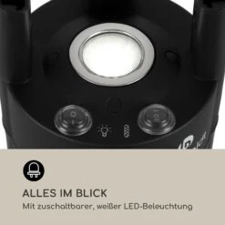 Primal Heat 65 Bistrotisch Karbon-IR-Heizelement 1200W LED 65cm Glas -Warmekuche Pro Geschaft 10031874 de 0007 logo