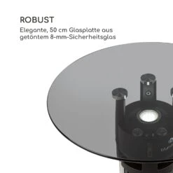 Primal Heat 65 Bistrotisch Karbon-IR-Heizelement 1200W LED 65cm Glas -Warmekuche Pro Geschaft 10031874 de 0008 logo