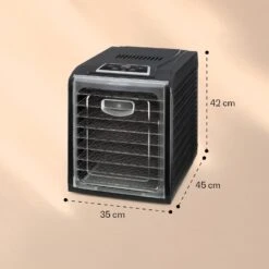 Fruit Jerky Plus 9 Dörrautomat Timer 9 Ablagen 600-700 W 35-70 °C -Warmekuche Pro Geschaft 10031936 yy 0005 logo