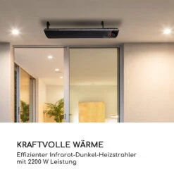 Cosmic Beam Ultra Infrarot-Heizstrahler 2200W IPX4 Fernbedienung -Warmekuche Pro Geschaft 10031978 de 0003 logo