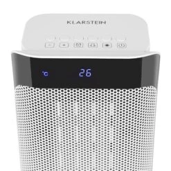 Chaval Heizturm 2.000 W Thermostat Timer Fernbedienung Weiß -Warmekuche Pro Geschaft 10032004 yy 0006 titel detai4 Klarstein Chaval Heizturm weiss