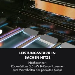 Tomahawk 4.2 SBG Gasgrill 6 Brenner 20,7 KW 64x42cm Grill Edelstahl -Warmekuche Pro Geschaft 10032308 de 0005 logo