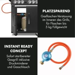 Tomahawk 4.2 SBG Gasgrill 6 Brenner 20,7 KW 64x42cm Grill Edelstahl -Warmekuche Pro Geschaft 10032308 de 0009 logo