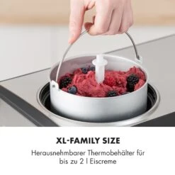 Dolce Bacio Eiscremebereiter Kompressor 2l LCD-Display Touch Edelstahl -Warmekuche Pro Geschaft 10032322 de 0004 logo