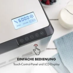 Dolce Bacio Eiscremebereiter Kompressor 2l LCD-Display Touch Edelstahl -Warmekuche Pro Geschaft 10032322 de 0006 logo