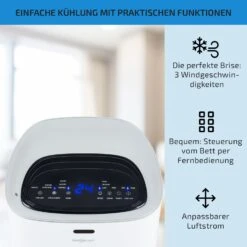 Coolster 4-in-1-Luftkühler 320 M³/h 60 W 4 Ltr Fernbedienung Mobil -Warmekuche Pro Geschaft 10032347 de 0004 usp