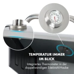 Lucifer 2.0-T Gasgrill 2 X 3,5 KW Brenner 45x44cm Grill Edelstahl 15 Lucifer 2.0-T Gasgrill 2 X 3,5 KW Brenner 45x44cm Grill Edelstahl -Warmekuche Pro Geschaft 10032455 de 0007 logo