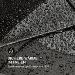 Venice Heat Stand Infrarot-Heizstrahler 1000/2000W Carbon IP34 -Warmekuche Pro Geschaft 10032567 de 0005 logo