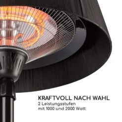 Venice Heat Stand Infrarot-Heizstrahler 1000/2000W Carbon IP34 -Warmekuche Pro Geschaft 10032567 de 0008 logo