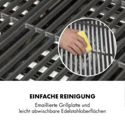 Highgrade 4 IB Gasgrill 6 Brenner 19,8 KW 71x46cm Grill Edelstahl -Warmekuche Pro Geschaft 10032580 de 0010 logo