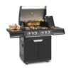 Highgrade 4 IB Gasgrill 6 Brenner 19,8 KW 71x46cm Grill Edelstahl
