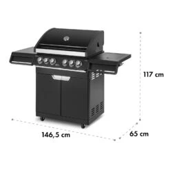 Highgrade 4 IB Gasgrill 6 Brenner 19,8 KW 71x46cm Grill Edelstahl -Warmekuche Pro Geschaft 10032580 yy 0011 logo